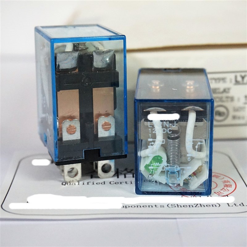 国产银触点小型中间电磁继电器 HH62PL LY2N-J