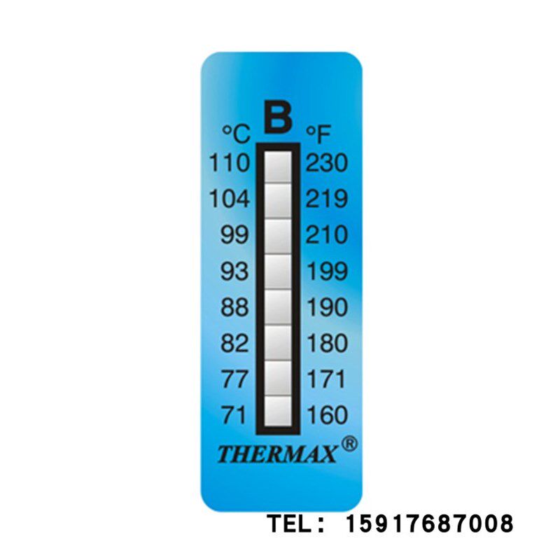 英国TMC THERMAX温度美八格D(160-199C)(320-390F)热敏试纸