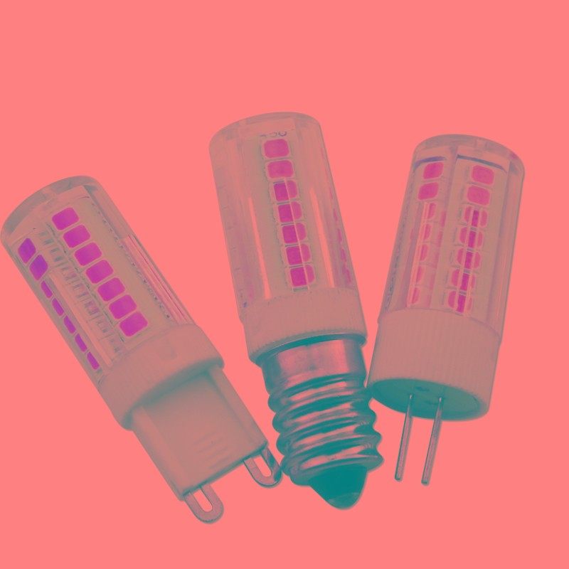 G4可控硅无极调光开关无频闪LED灯泡g9插脚灯珠酒店系统光源E14亮