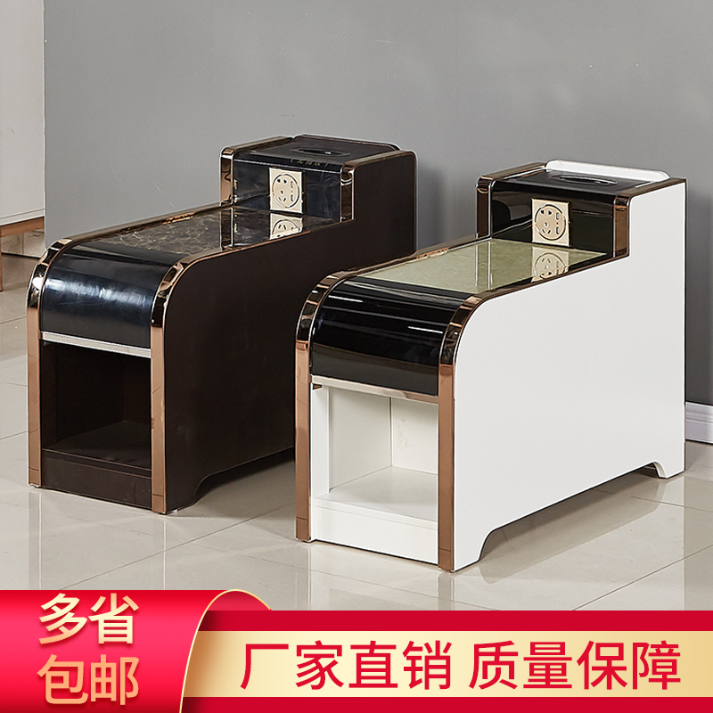 足疗沙发茶几茶台轻奢现代简约经济型洗脚店足浴按摩沙发小茶几柜