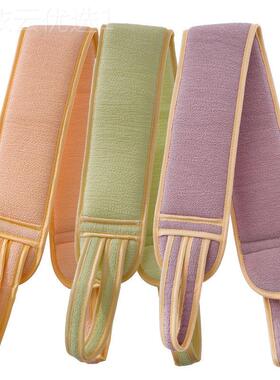 搓搓澡15724巾澡成人球搓泥去污拉背沐条浴套装洗澡巾女双面新