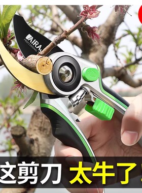 日本省力园艺剪刀果树修枝剪树枝剪刀花卉剪绿植专用剪子园林工具