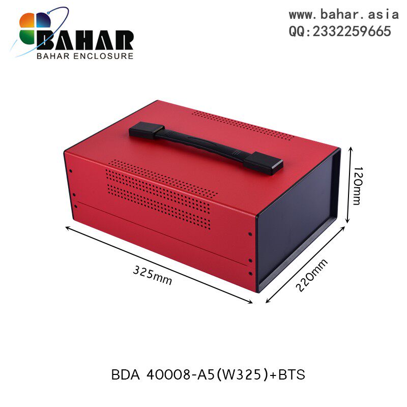 巴哈尔壳体ABS塑料面板机箱设备铁外壳DIY壳体BDA40008(W325)BTS