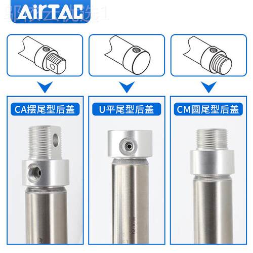 客AIRTA不锈钢迷你气缸MAC20*25*50*75*1德00*12ZZQ5*亚150-CS-CA