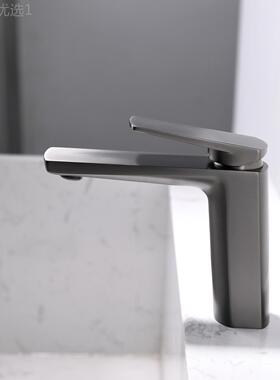 0041全铜全用盆冷热水家龙头枪灰加高龙头洗脸盆艺面术盆水龙头铜