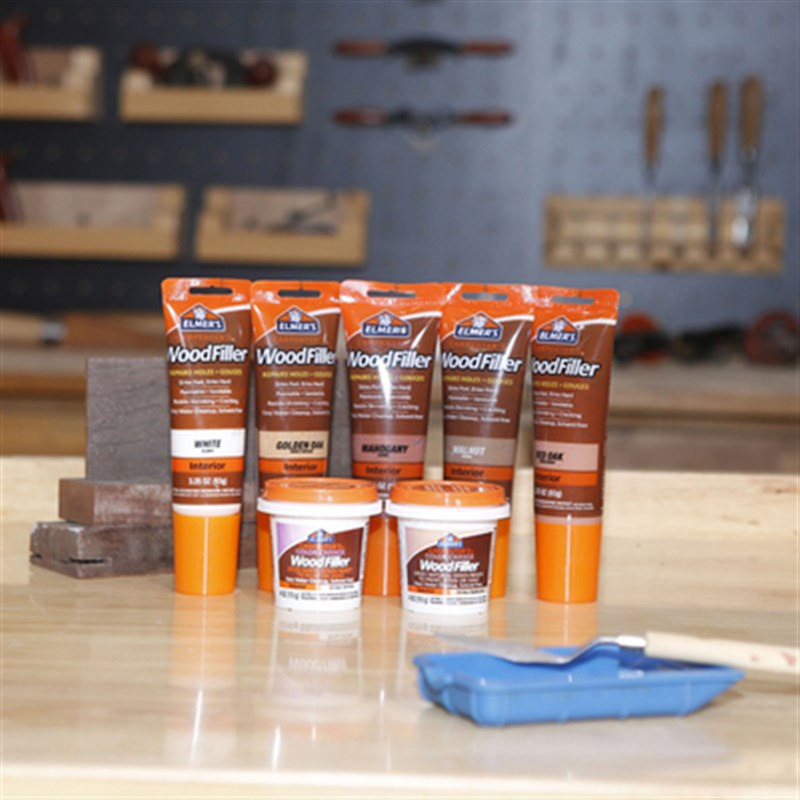 木工工具  填缝胶 实木补漆划痕修复 美国Elmers牛头 堤旁树