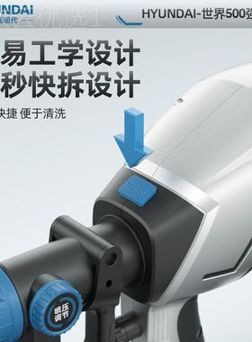 动0XDO喷漆枪小型漆家用充电式油喷枪22v真石乳胶电漆专用喷漆一