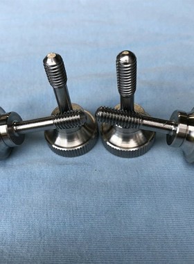 带台阶不锈钢防脱落压纹把手HAW86手拧滚花防松不脱出螺钉HAW87