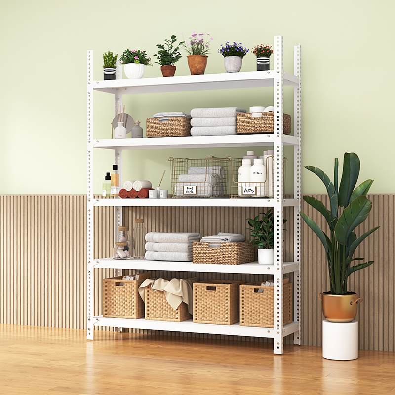 阳台家用仓储货架置物架落地置物架超市仓库货物多层角钢架铁架