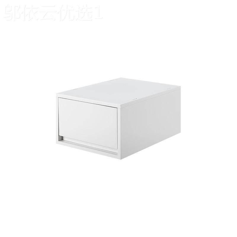 抽屉式收0J50B7E2纳柜A办公文多件储柜书桌下层移4动化妆品置物物