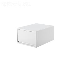 抽屉式收0J50B7E2纳柜A办公文多件储柜书桌下层移4动化妆品置物物