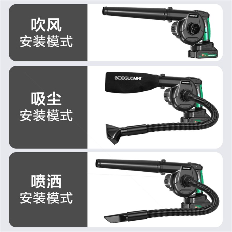 德国进口德国美耐特充电吹尘枪吹风机吹灰尘车载吹气吸尘除尘器吹