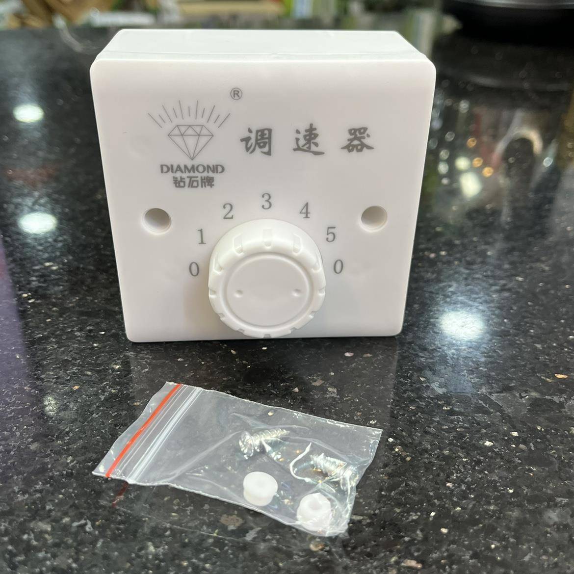 86型钻石吊扇电容大功率调速器控制器调速开关五档位电风扇开关