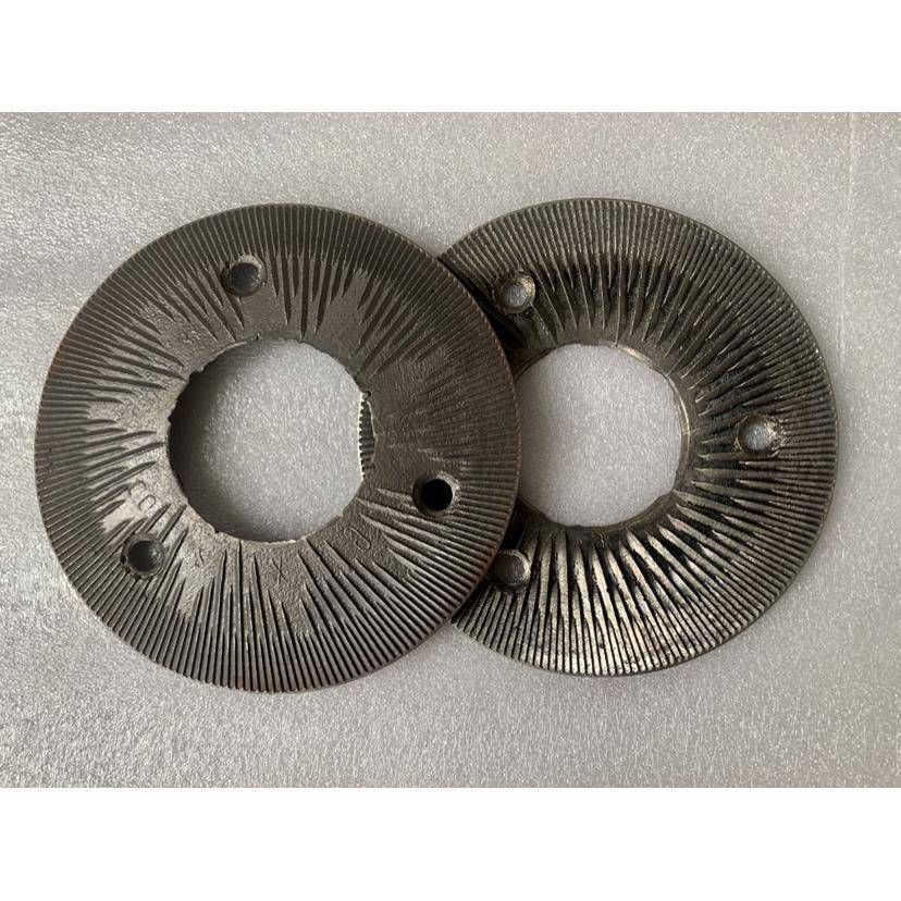 高翔牌200型磨粉机磨片180型200型圆螺丝孔磨片方螺丝孔磨片