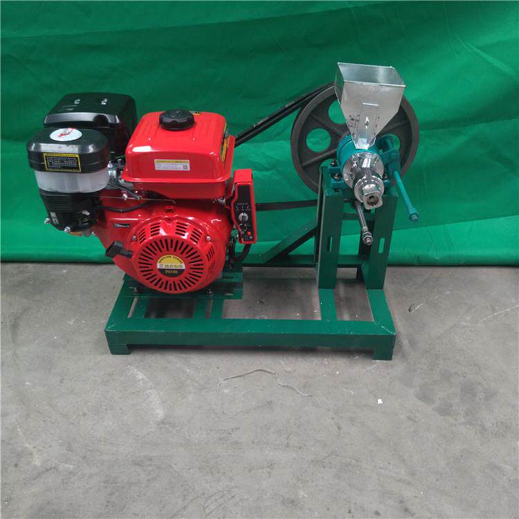 五谷杂粮食品膨化机膨化食品机械汽油电机款柴油爆米花机