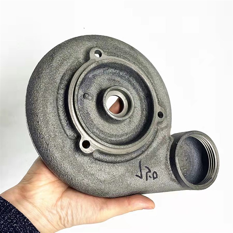 潜水泵蜗壳2.2KW无堵塞污水泵配件底座支架1.5KW 4KW铸铁泵件
