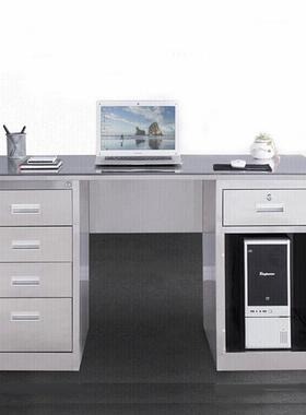 锈钢不办公桌实工厂无室尘净shsy化车间验工作台员工带锁单人位电