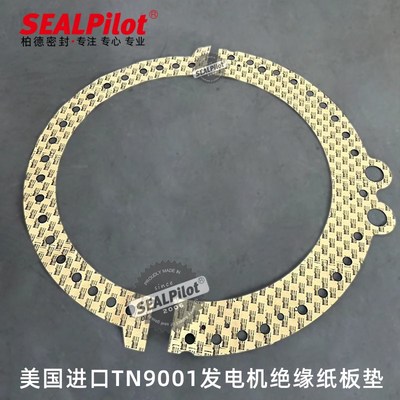 注胶绝缘密封垫进口TN9001 发电机绝缘垫片 汽轮机无石棉垫片