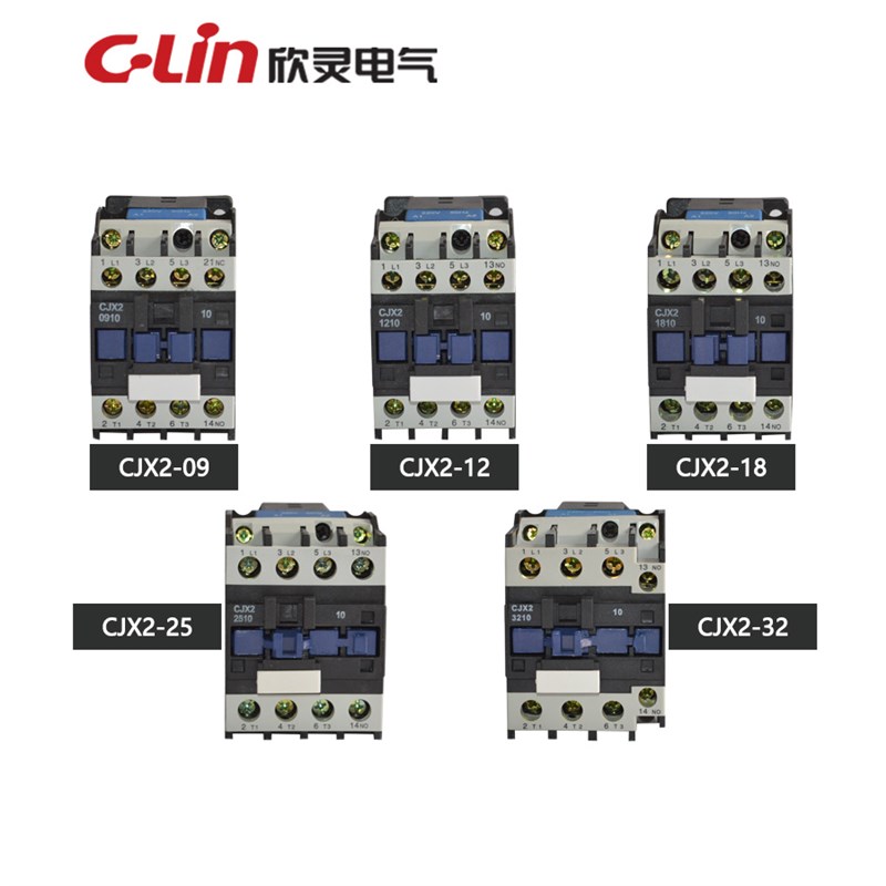 欣灵交流接触器CJX2-0910 1210 1810 2510 3210 40/50/65/80/9511