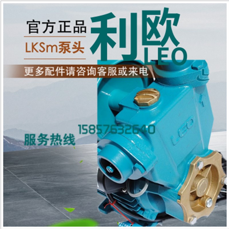 利欧配件LKSm250/370/550家用增压高压自吸水泵泵头配件铸铁泵体