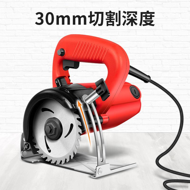 多优功力特切割机家用大TUZ率能手提瓷砖石材金属功开槽机云石机