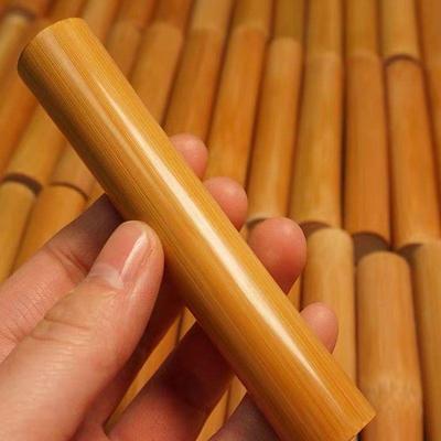 实心FYB竹玉竹把件素竹学生版竹杆子文玩刻手竹节文代货