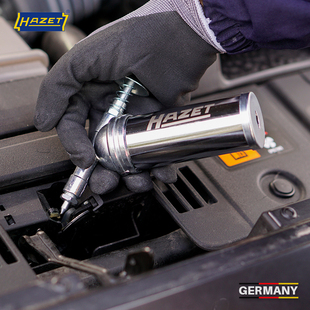 HAZET德国进口高压黄油枪平嘴注油器手动机油枪100CC高压机油壶