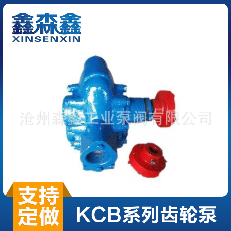 KCB-633内啮合齿轮泵 大流量齿轮泵 卧式高粘度高温齿轮泵