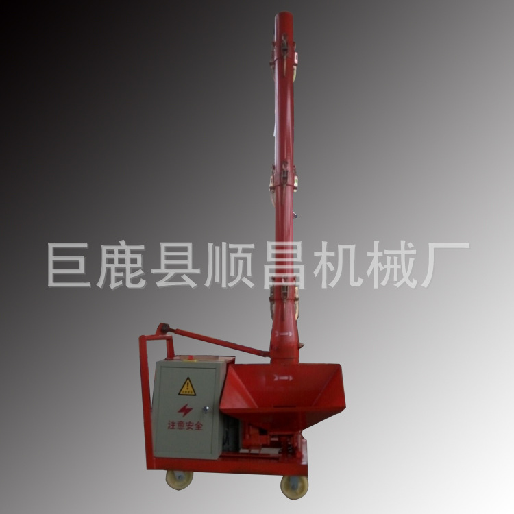 细石混凝土二次构造柱泵 螺旋上料机 二次构造筑输送泵 上料机