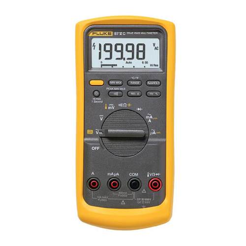 福禄克（FLUKE）F87V/C 真有效值工业用数字万用表 3年维保 Fluke