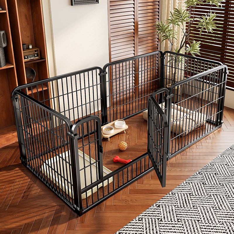 宠物栅栏狗笼子大中小型犬大号家用栅栏室内狗栅栏防越狱训练厕所