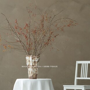 天然山归来干枝干花侘寂枯枝装饰摆件书房玄关新中式桌面导台花束