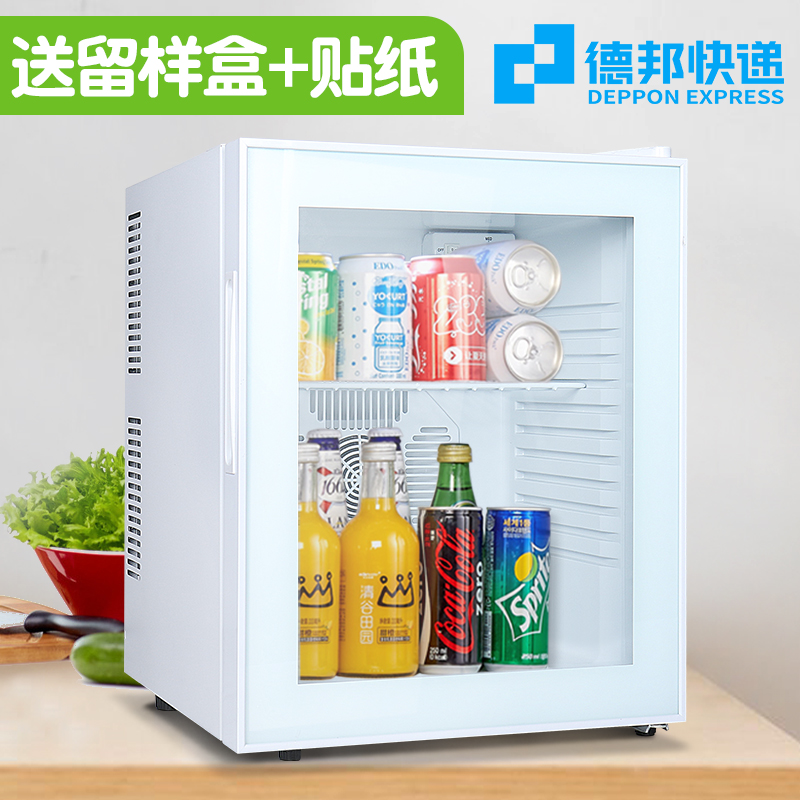 幼儿园食品留样柜小型食堂厨房饭桌保鲜冷藏柜酒店客房用冰箱带锁