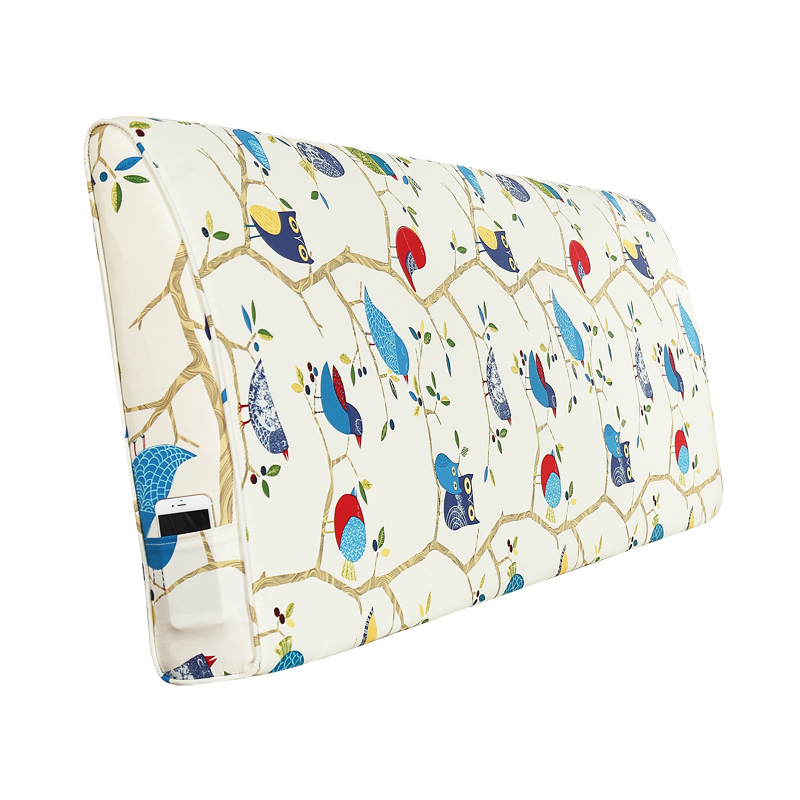 亘卓 床头靠垫弧形布艺床榻榻米无E床头板软包大靠背靠枕床头套罩