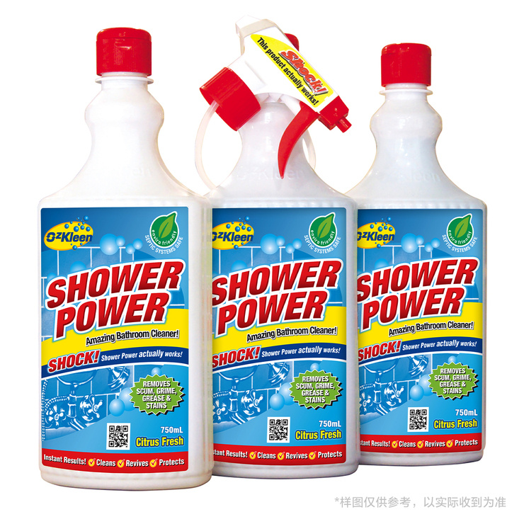 OzKleen澳漬麗浴廁清潔劑750ml*3瓶 多用途去污除水垢 開市客山姆