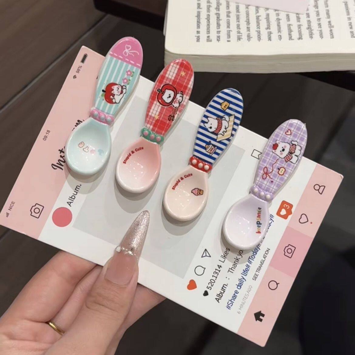 可爱甜美小狗勺子发夹卡通少女心趣味搞怪仿真餐具日韩发卡发饰,饰品/流行首饰/时尚饰品新,发饰,淘宝优惠券,粉丝福利购,淘宝优惠卷