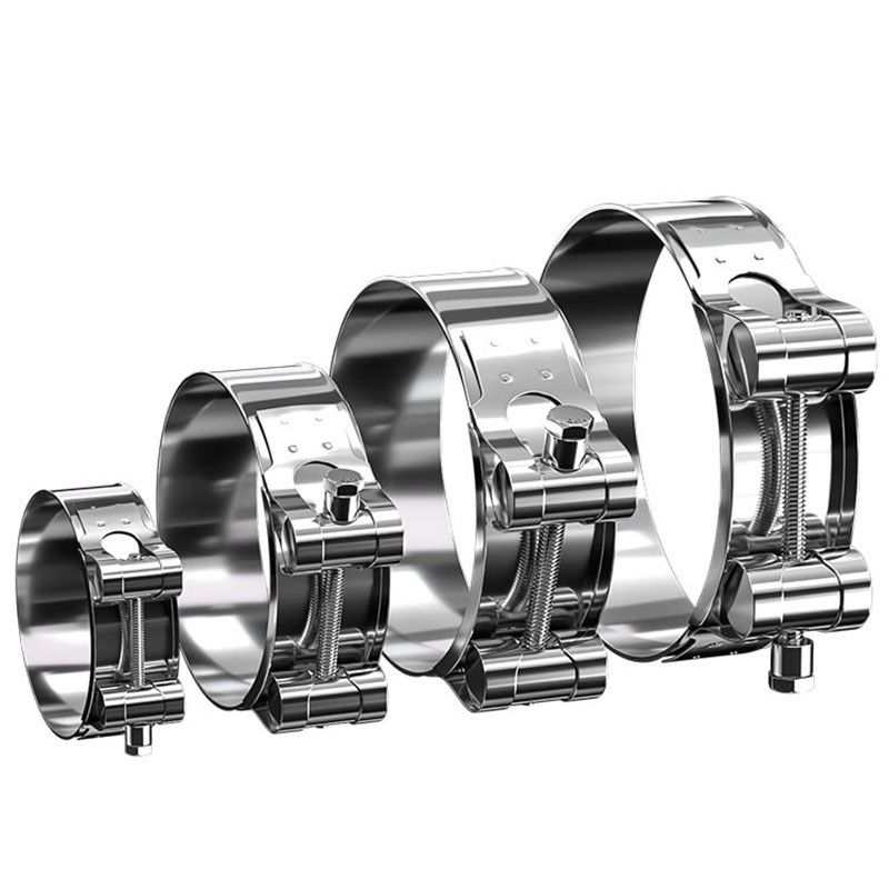 304/201不锈钢强力型喉箍加厚管箍欧式单头抱箍加宽管卡强力箍子