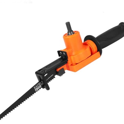 电钻变往复锯转换头改电锯家用小型电动锯子手持锯木工切割马刀锯