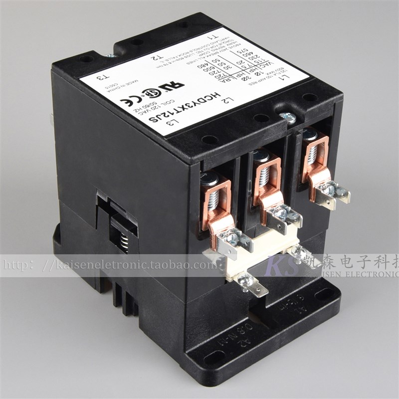 120V 120A HCDY3XT12JS 船用Hartland Controls UL三相交流接触器