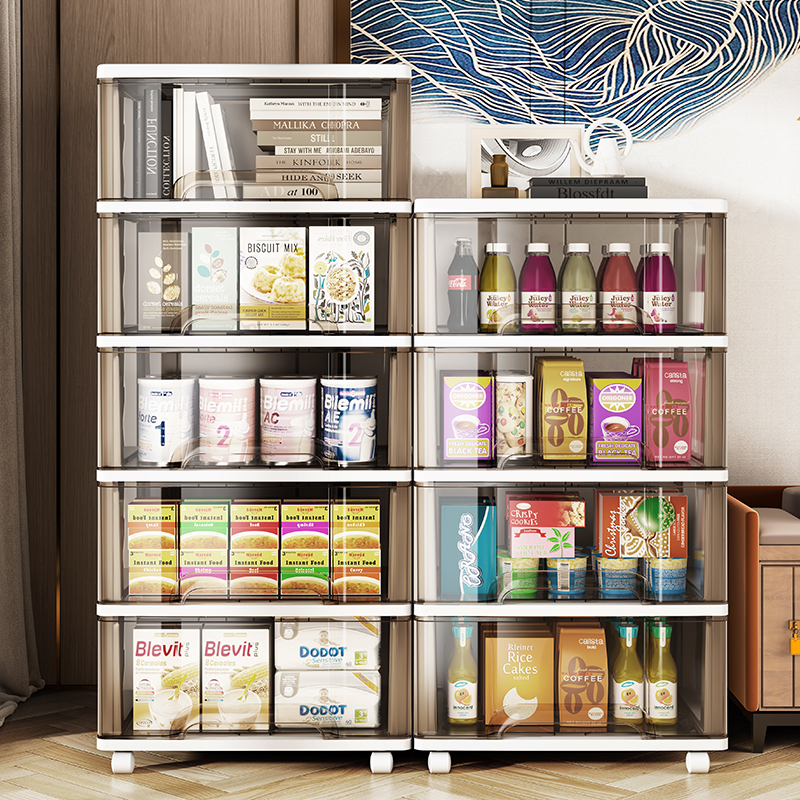 特大号塑料收纳箱盒抽屉式免安装多层加厚储物柜子家用衣服整理箱