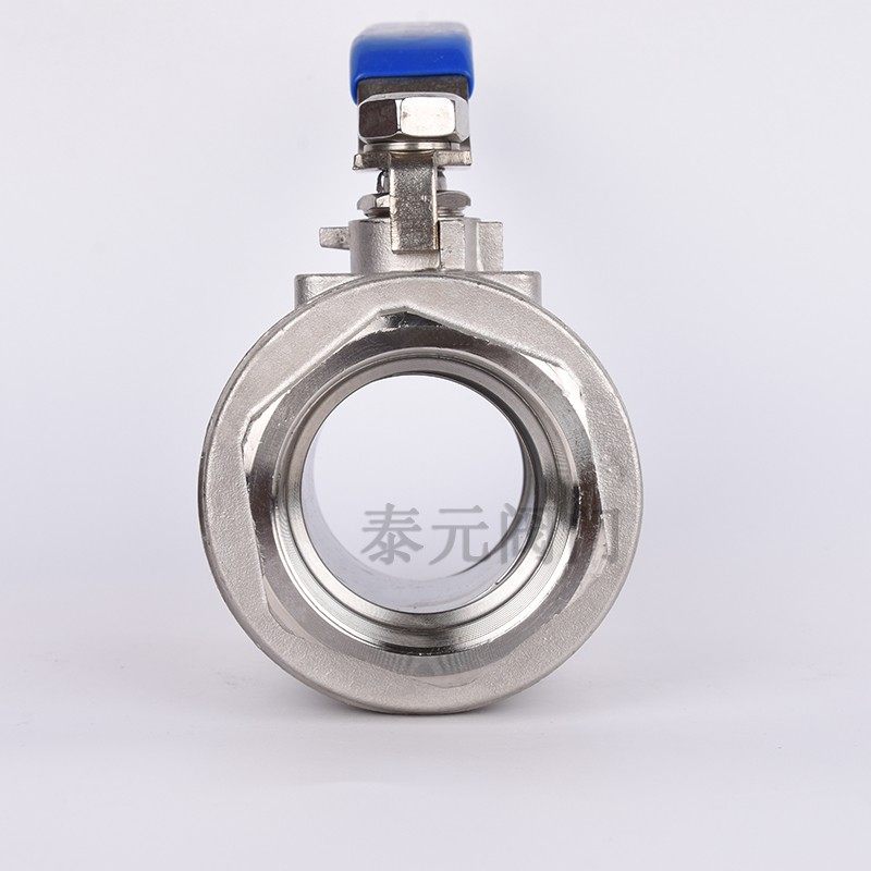 201/304不锈钢球阀二片式两片式内螺纹水开关阀门全通径4分内丝扣