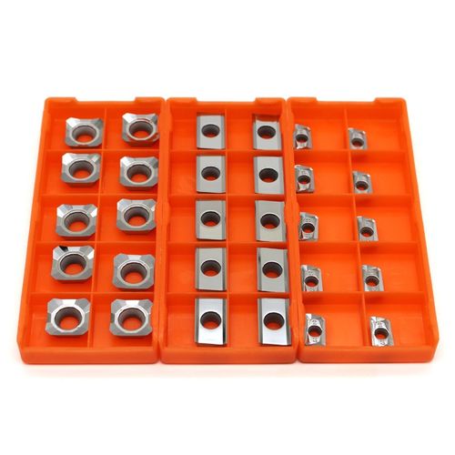 千航铝合金铣刀片R0.8刀粒APKT1135 1604  1204SEHT铝用数控刀片