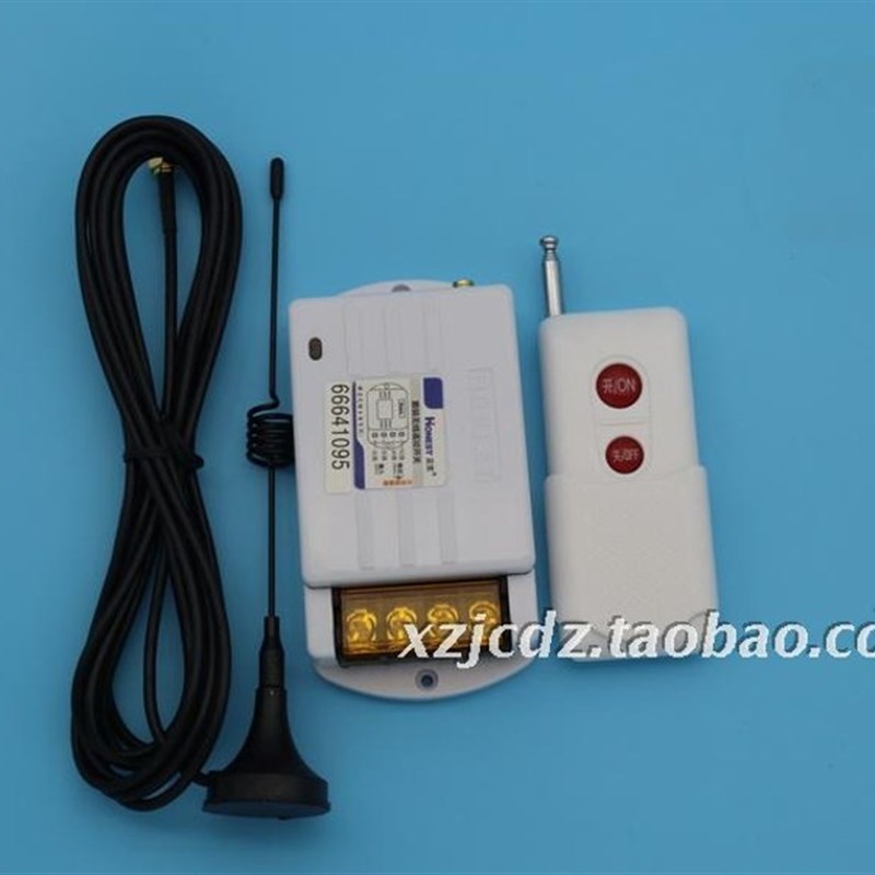 正实超远距离无线遥控开关380v穿墙接触器水泵电机路灯大棚浇地