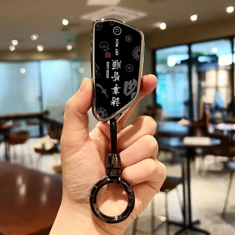 2025款一汽大众高尔夫钥匙套300TSI Pro R-Line车男女挂扣包用品