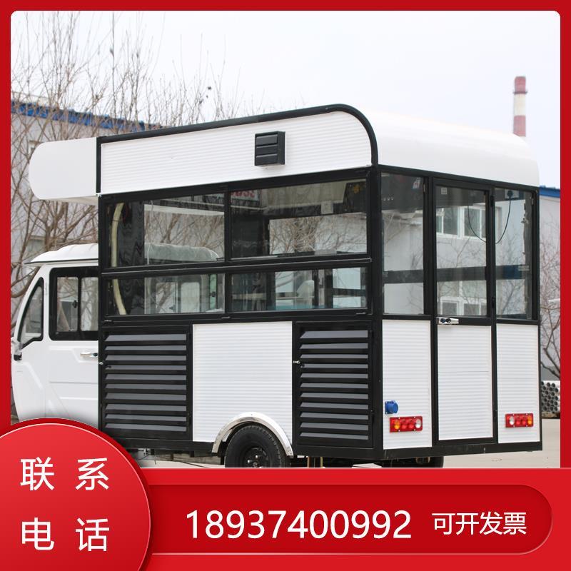 车小吃炸串电动三轮车多功能街景移动早餐车商用车摆摊烧烤小推车