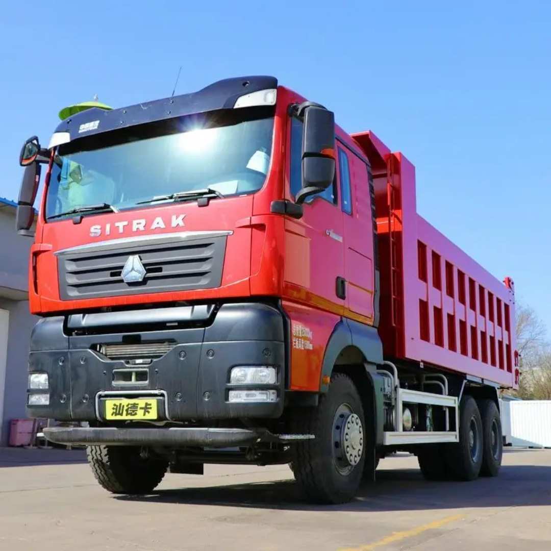 工厂出口翻新SITRAK10轮自卸车 汕德卡6X4工程车自卸卡车