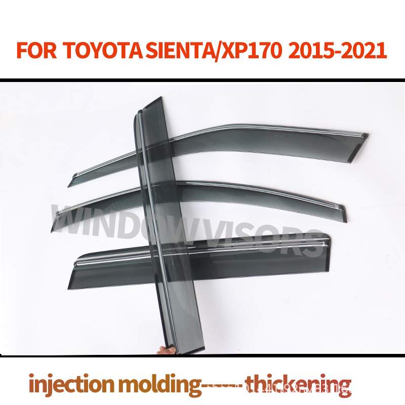 适用于丰田SIENTA晴雨挡雨侧窗导流板 SIENTA XP170 Window visor