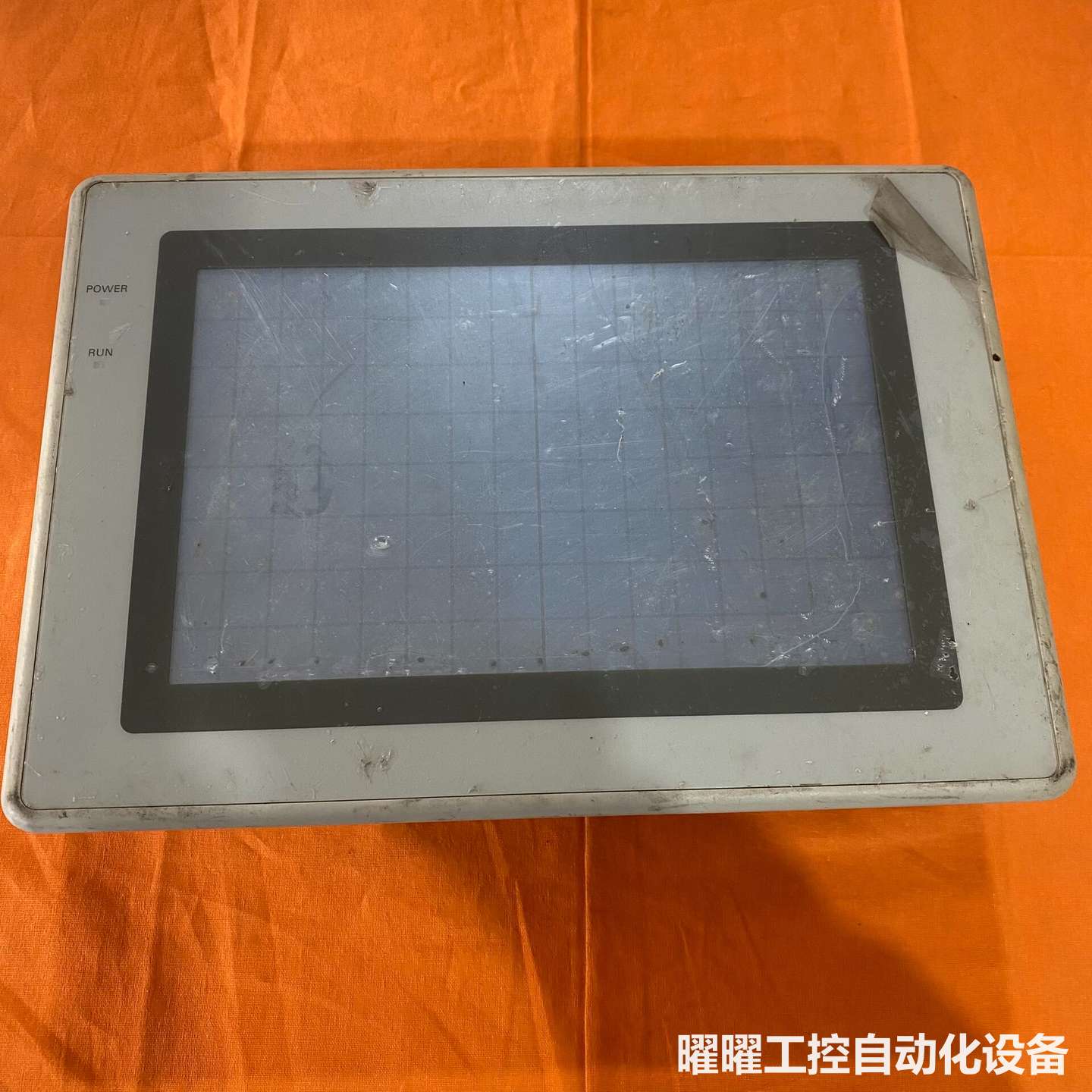 欧姆龙触摸屏 NT600S-ST121-V1,实物拍摄,运行
