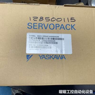 全新安川伺服驱动器SGDV-2R8AE1A00000020
