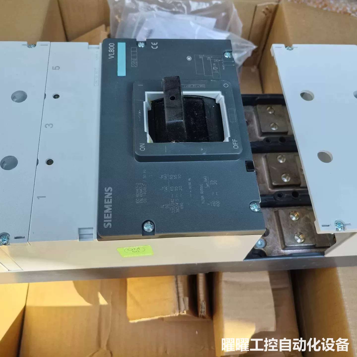 西门子塑壳断路器3VL6780-1AA36-0AA0 全新原